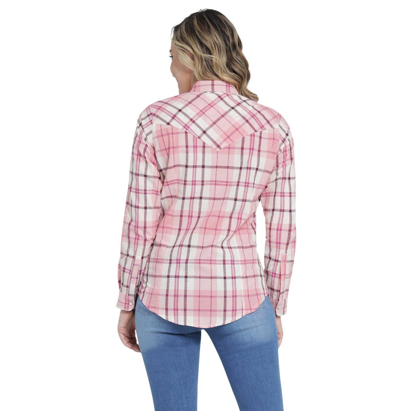 Blusa Vaquera Mujer Wrangler Slim Fit Manga larga 410 