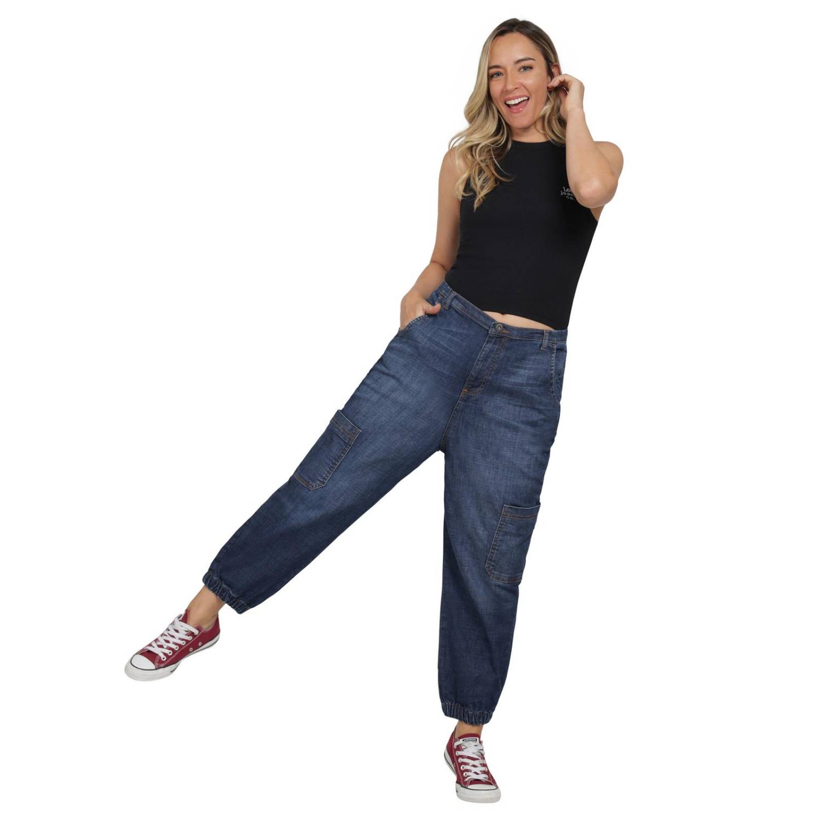 Jeans Mujer Lee Mom Fit 450 