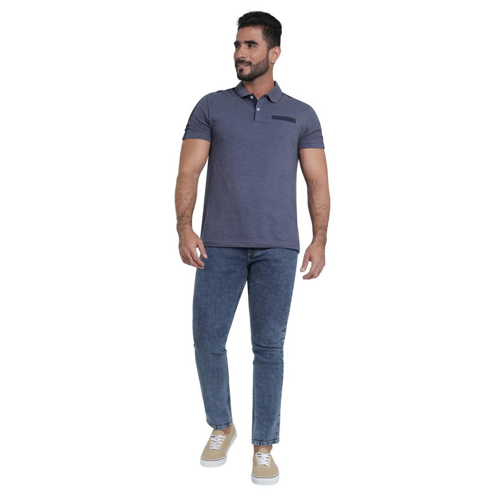 Playera Hombre Lee Slim Fit 4BH 