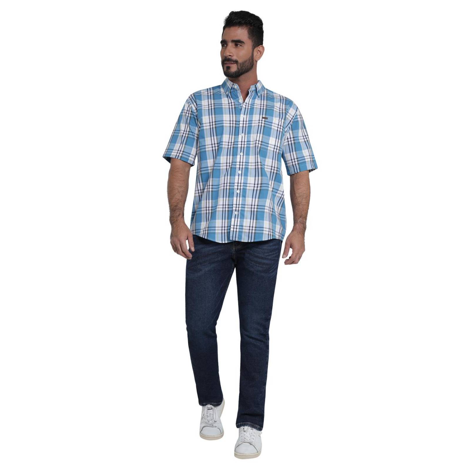 Camisa Casual Hombre Lee Regular Fit 4AK 