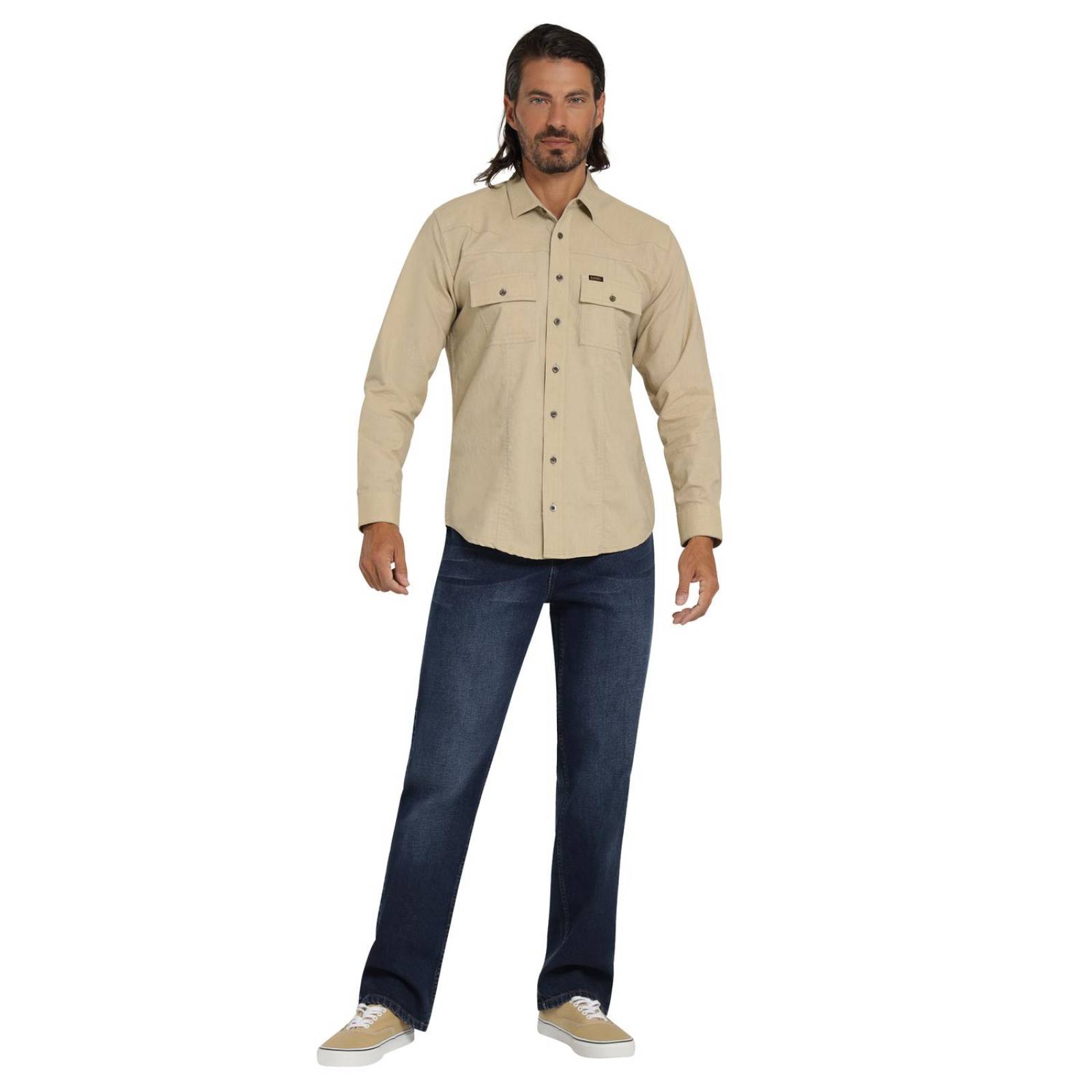 Camisa Casual Hombre Lee Slim Fit 416 