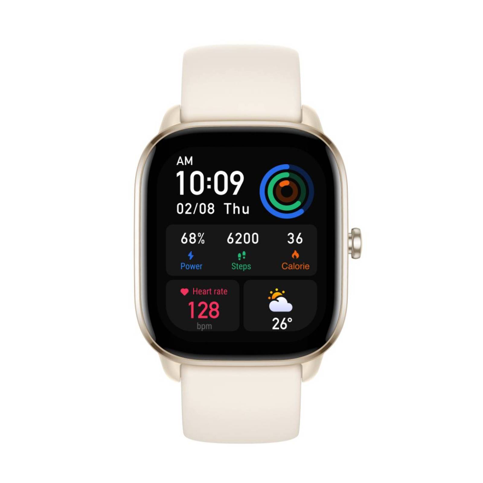 Smartwatch Amazfit Gts 4 Mini Blanco Alexa Integrado