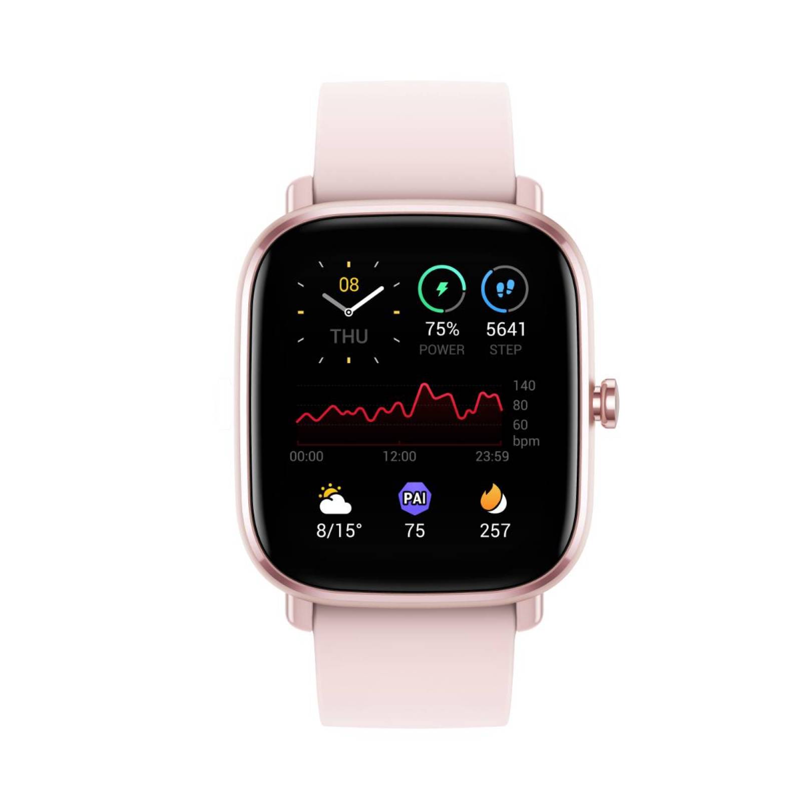 Smartwatch Amazfit Fashion Gts 2 Mini Rosa Alexa Integrado