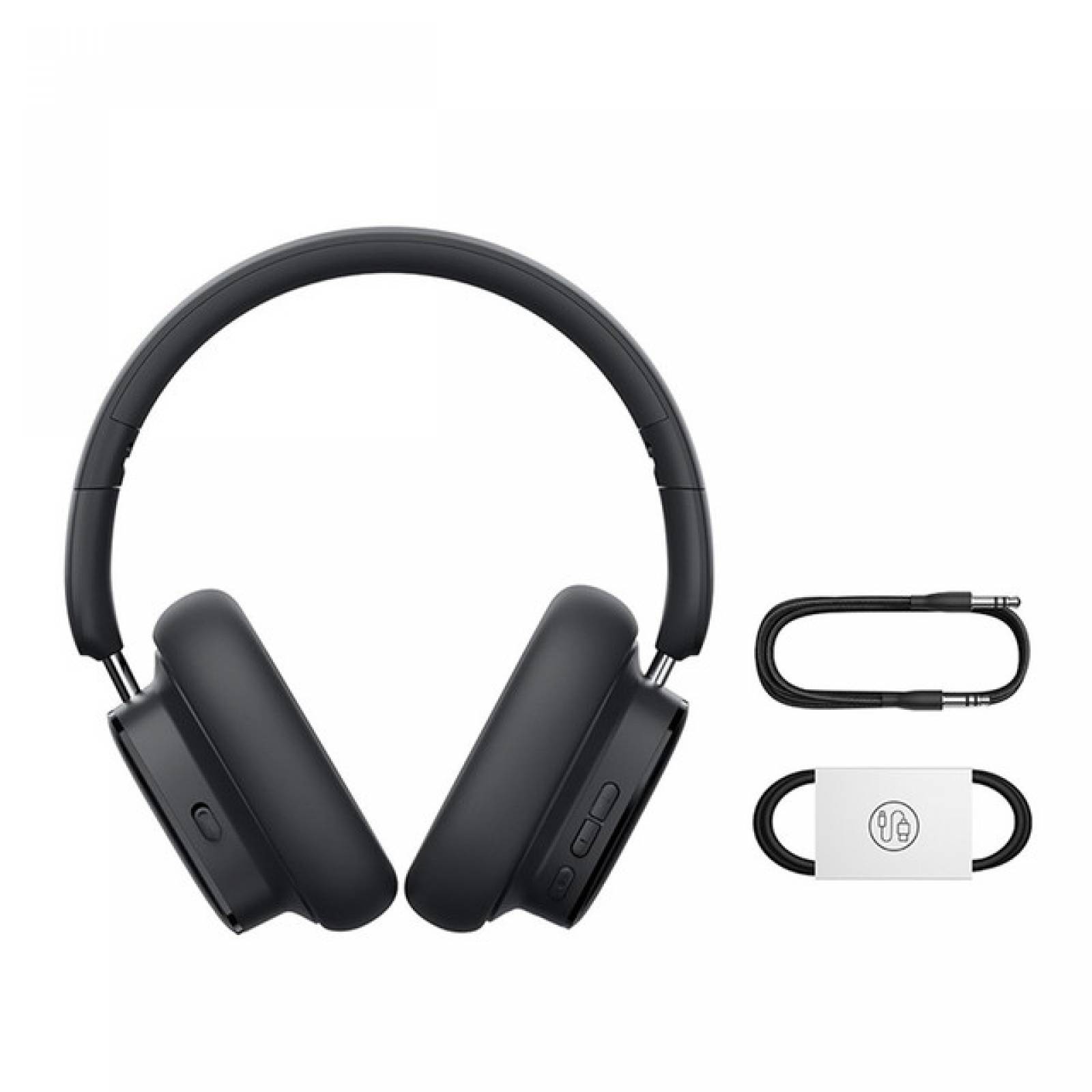 Audífonos inalámbricos Baseus Bowie H1i Cancelación de ruido y cable 3.5mm