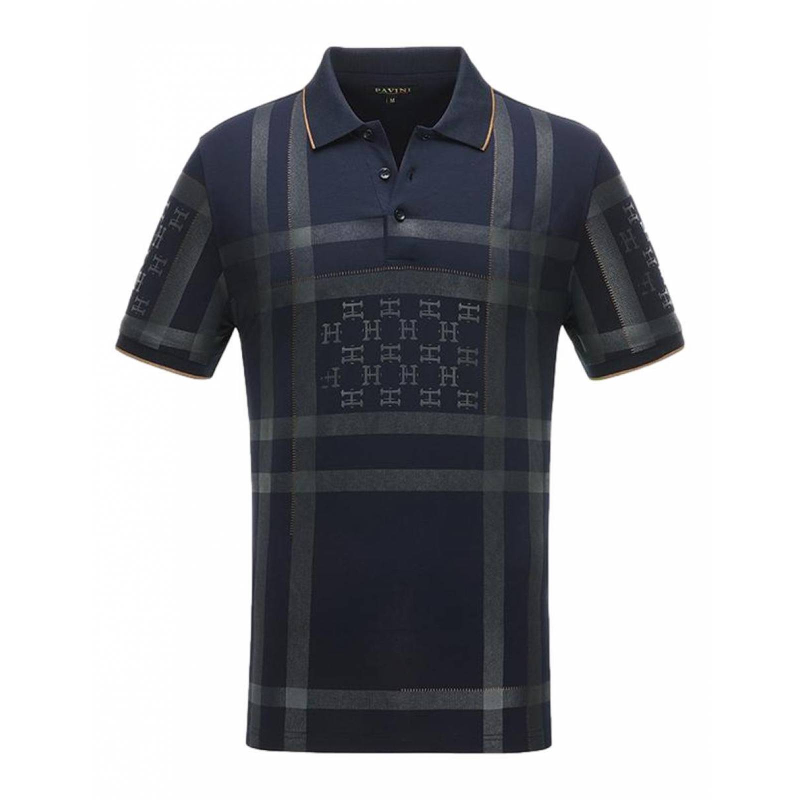 Playera Polo Para Hombre Marca Pavini P-2025-NAVY