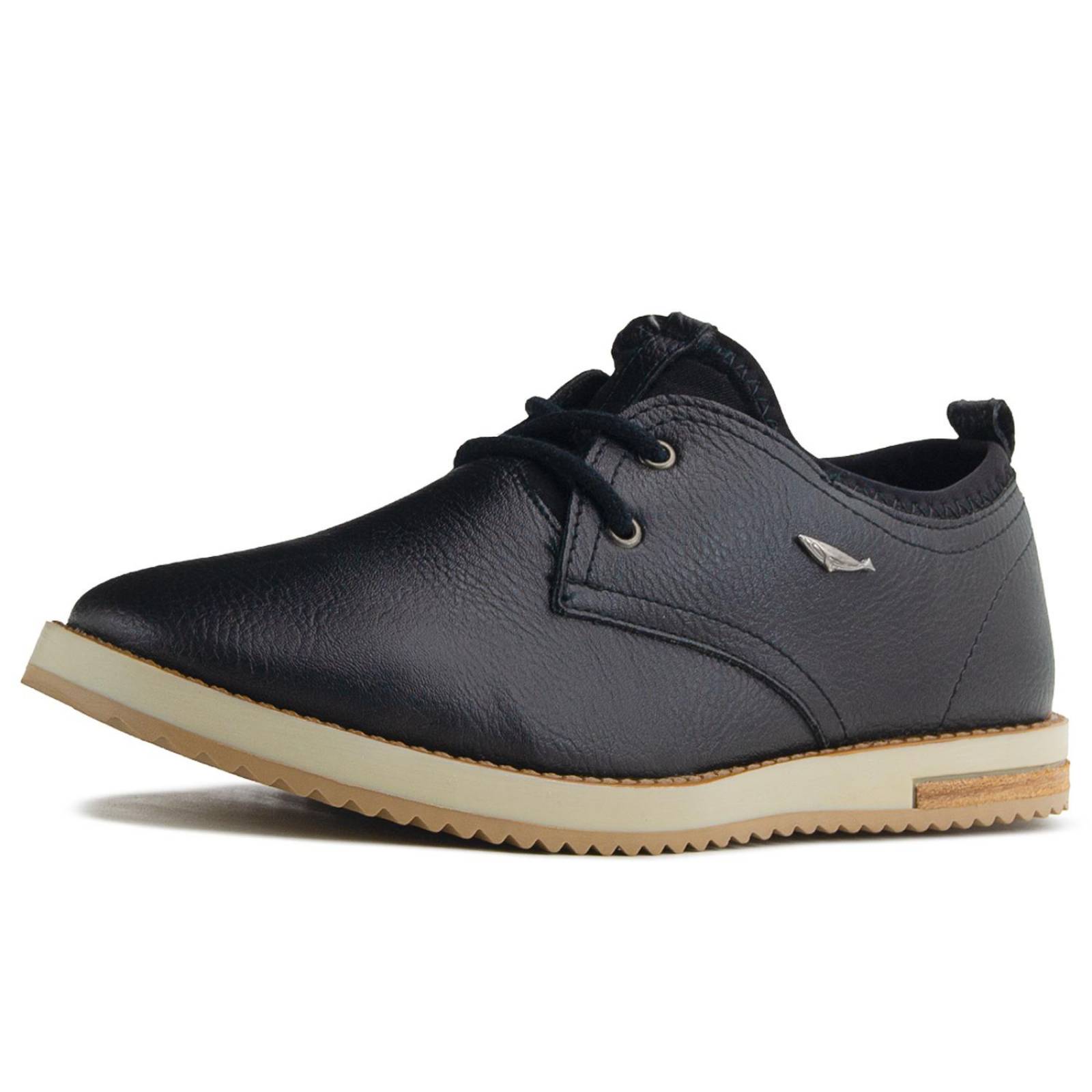 Zapatos Para Niño Hemisferios Elegantes Casuales Negro 18-25