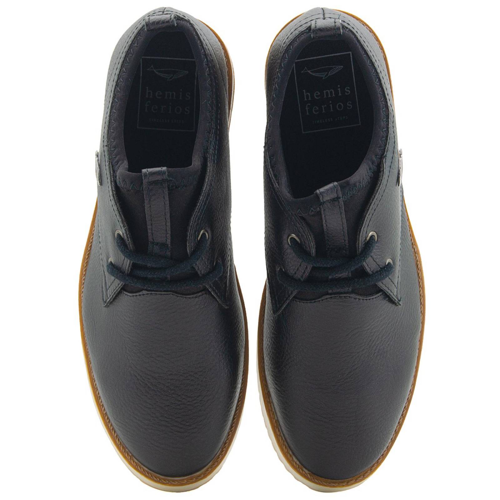 Zapatos Para Niño Hemisferios Elegantes Casuales Negro 18-25