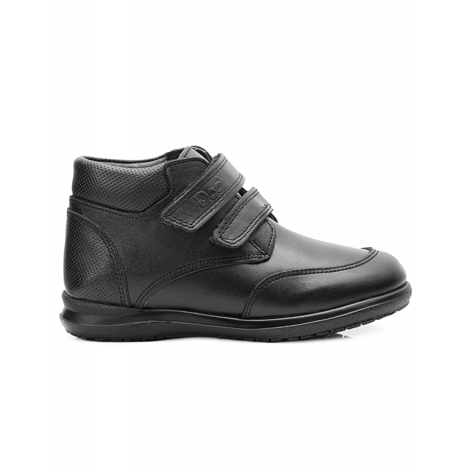 Zapato Niño Dogi Escolar Antiderrapante Arco Negro 15-21.5 