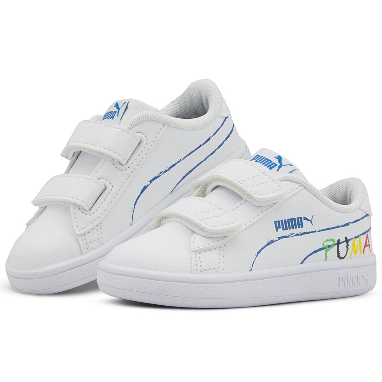 Zapatos Puma Tenis Puma Velcro Tenis Niños Marca Puma Rickie