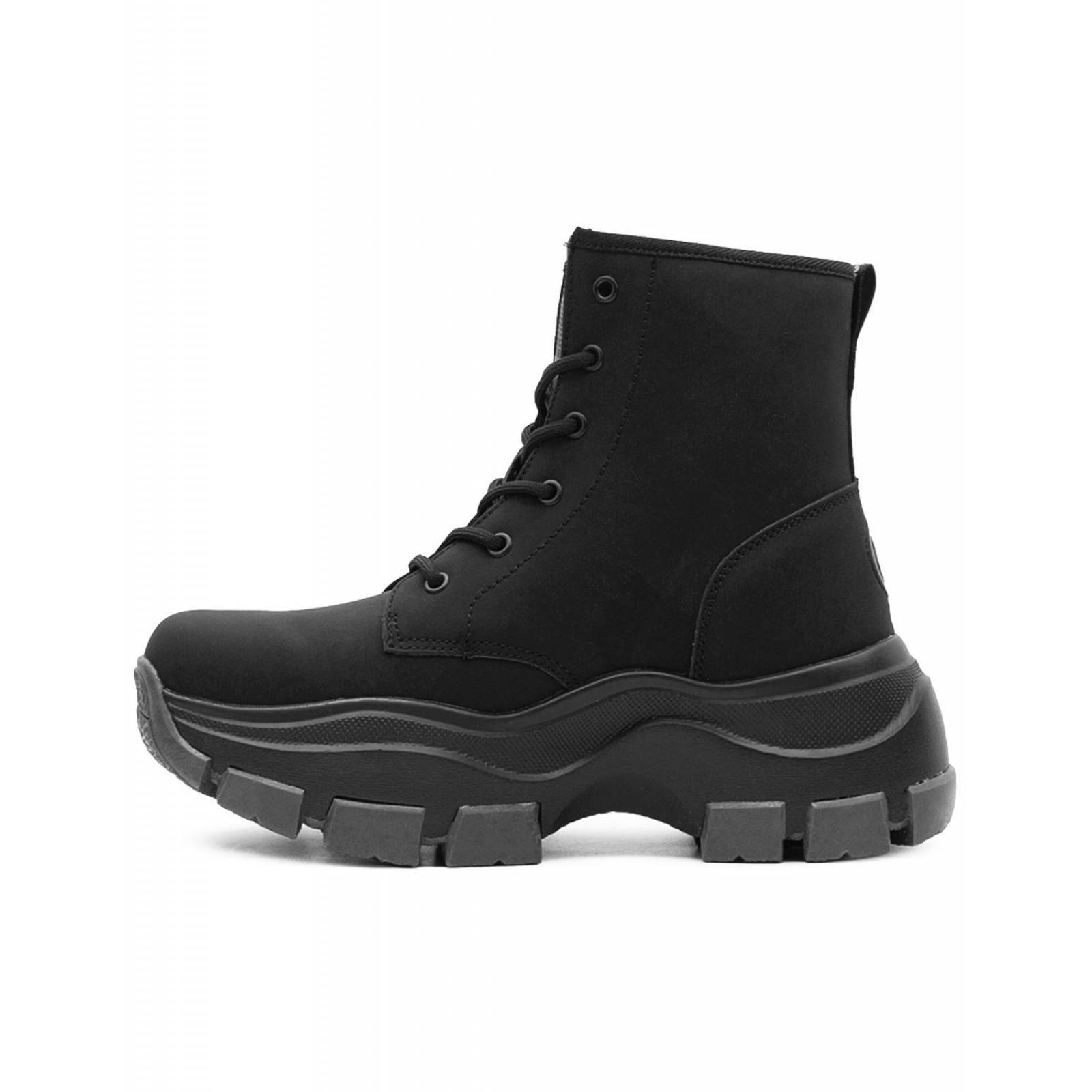 Bota Dama K-swiss Curie V Casual Antiderrapante Negro 22-26 