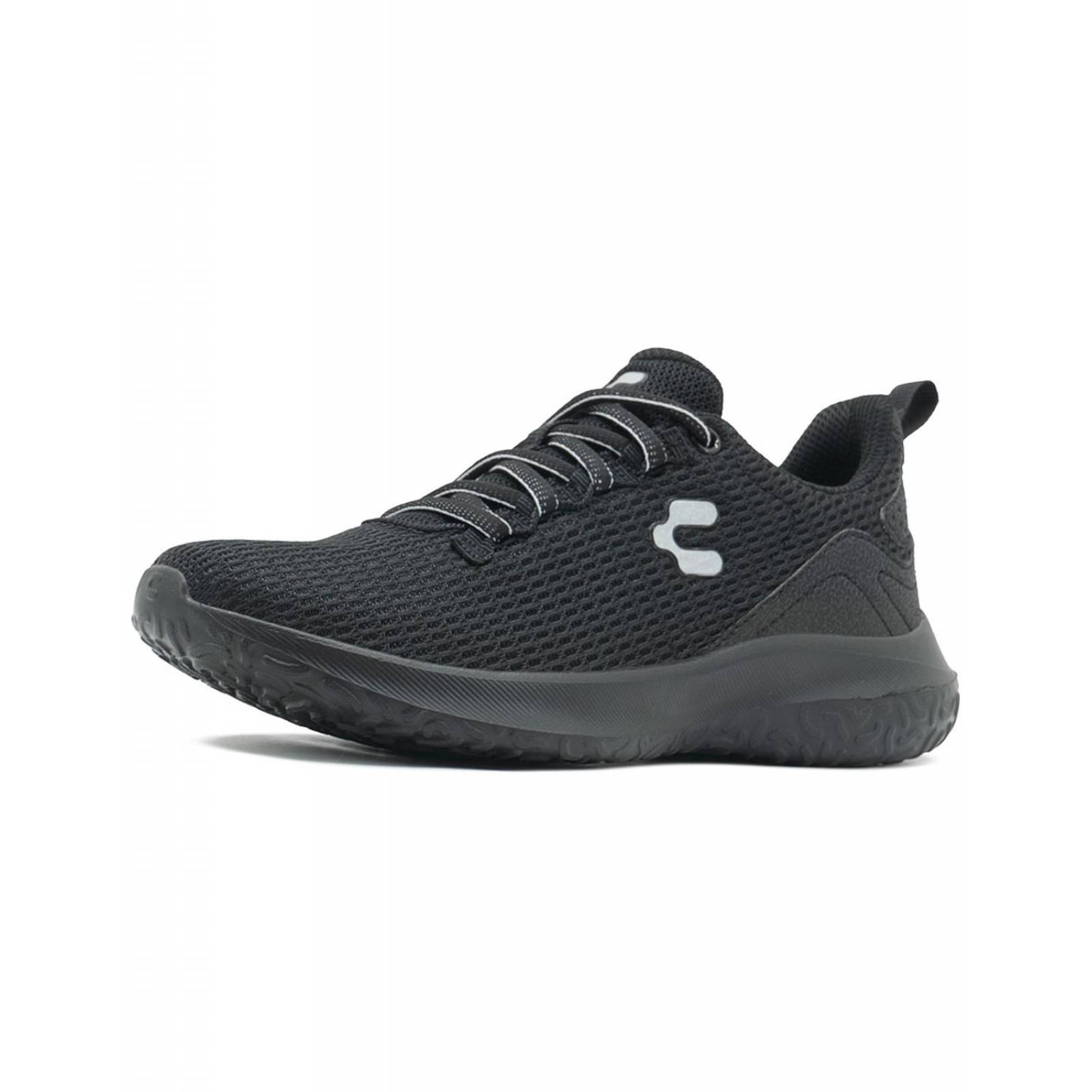 Charly Dama Tenis Negro Walking Relax Antiderrapante 22-27 