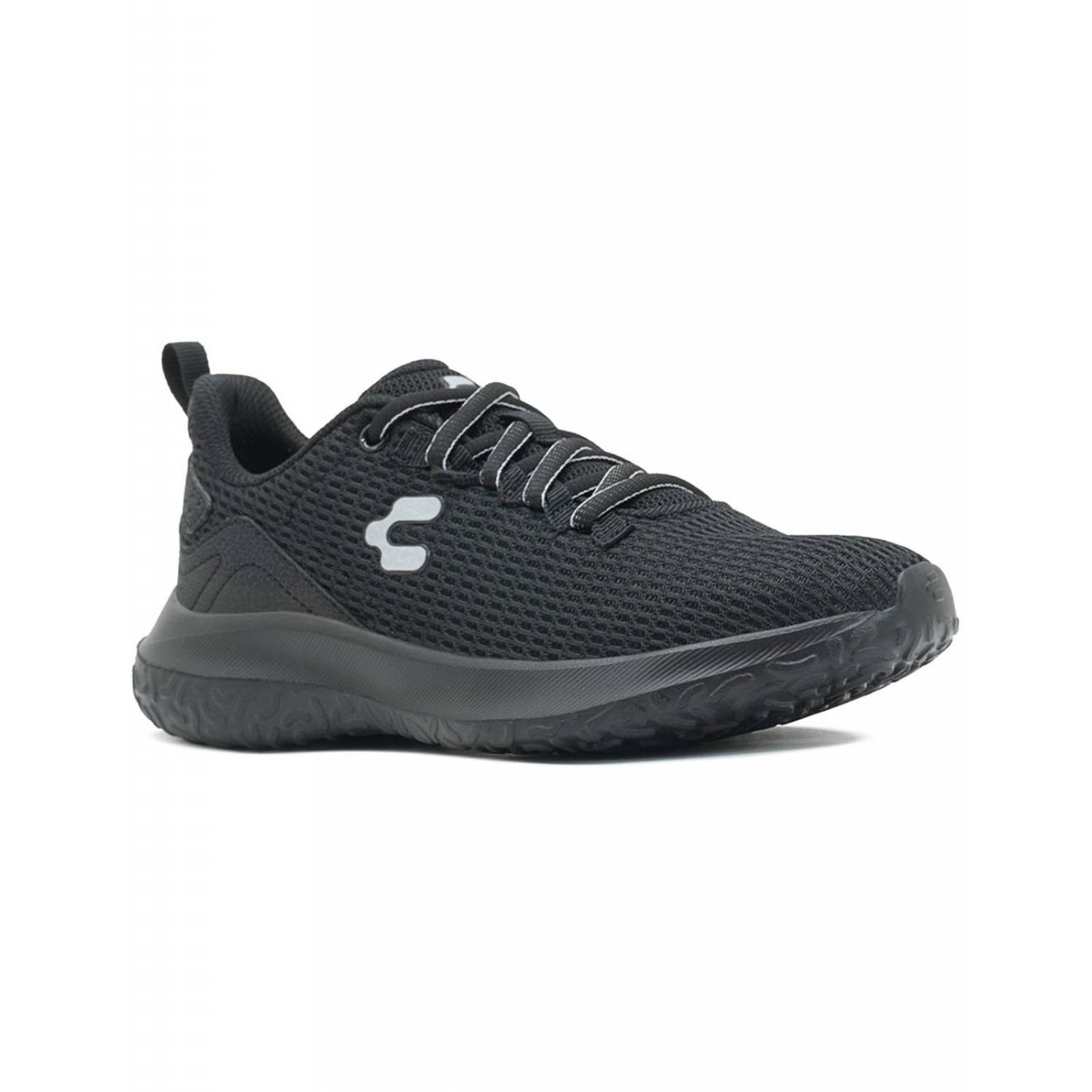 Charly Dama Tenis Negro Walking Relax Antiderrapante 22-27 