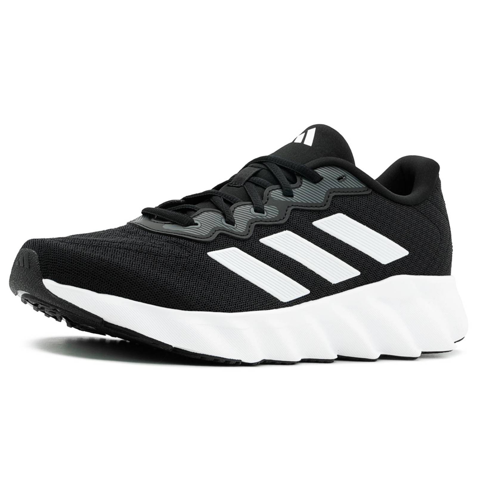 "Tenis Running Adidas Unisex Negro/Blanco ID5253" 