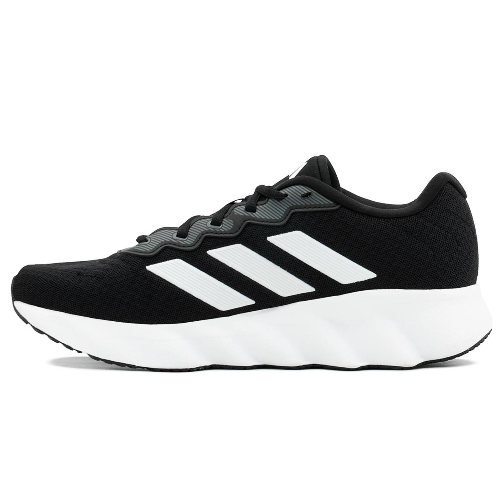 "Tenis Running Adidas Unisex Negro/Blanco ID5253" 