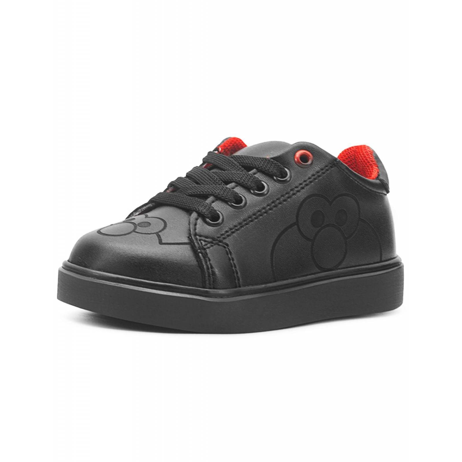 Tenis Escolar Para Niño Plaza Sesamo Elmo Antiderrapante