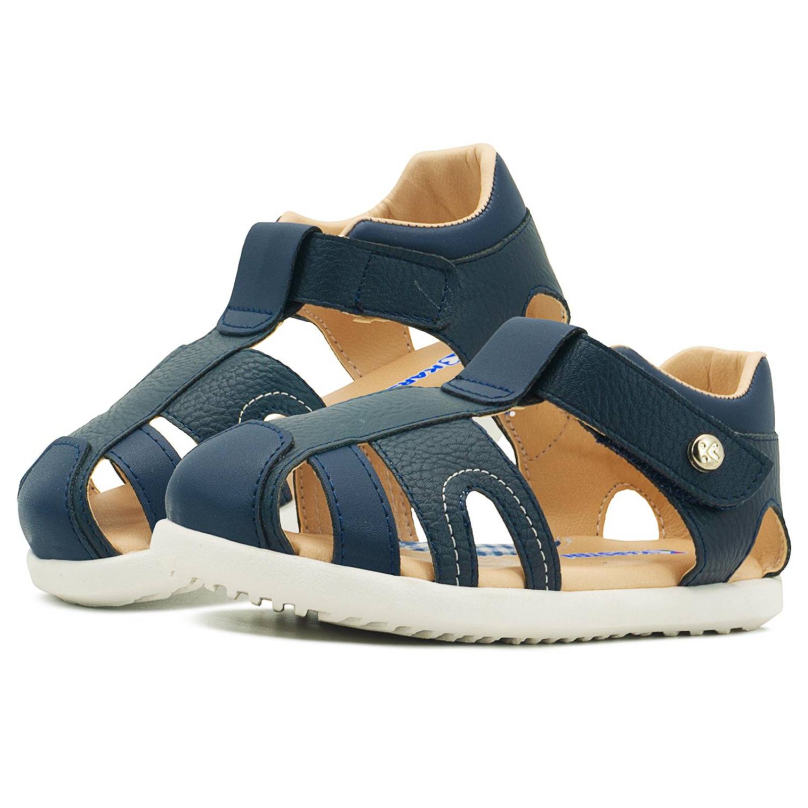 Huarache Cerrado Para Niño Moda Casual Confort Ajustable 