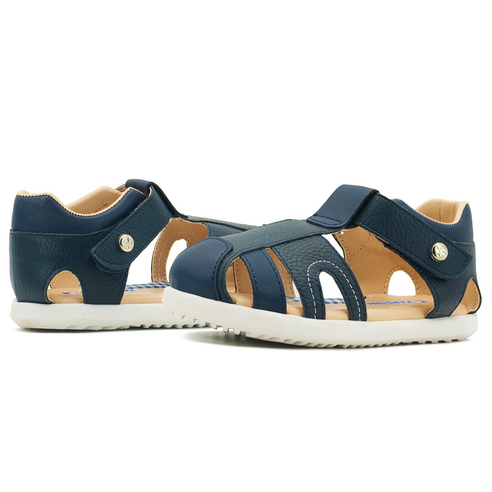 Huarache Cerrado Para Niño Moda Casual Confort Ajustable 