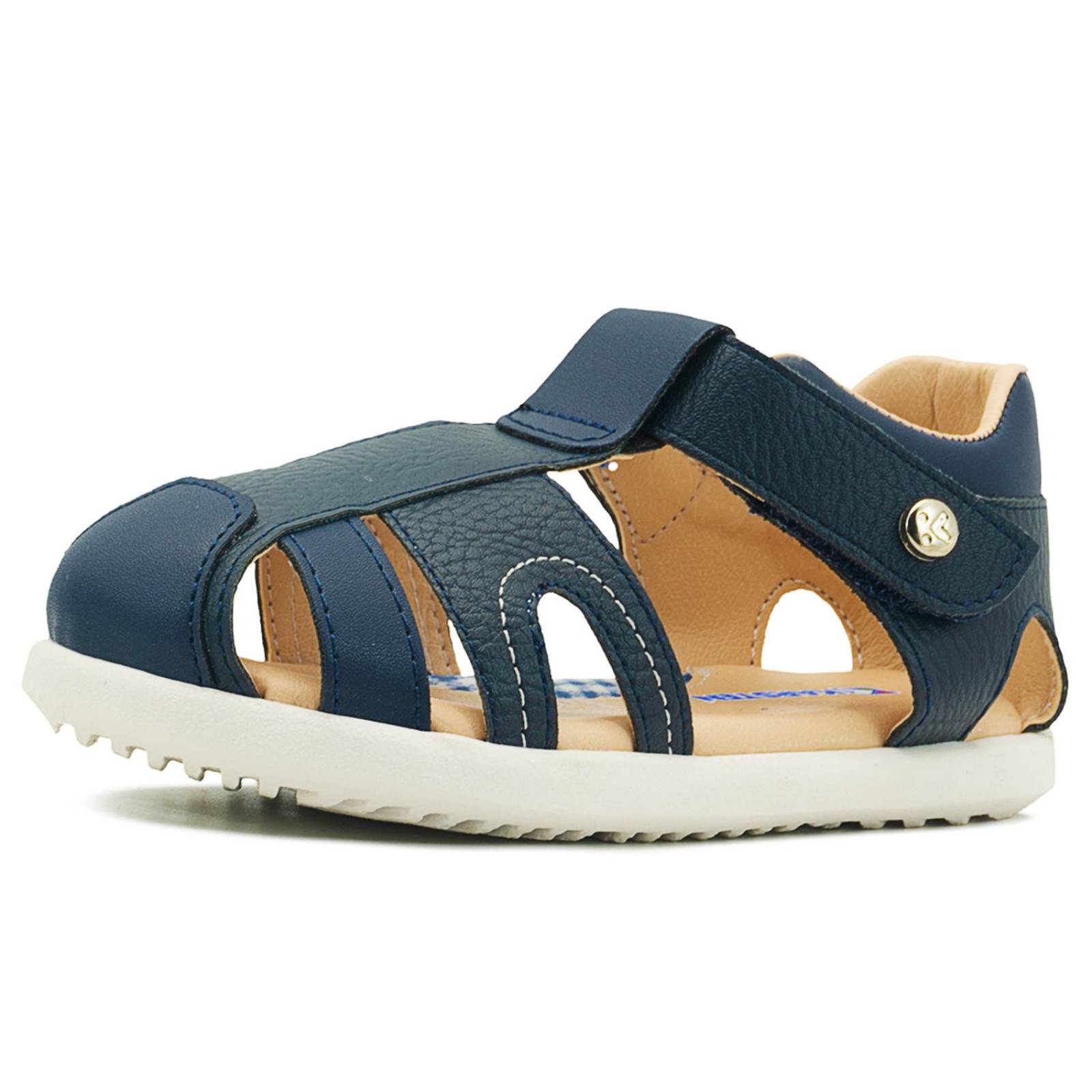 Huarache Cerrado Para Niño Moda Casual Confort Ajustable 