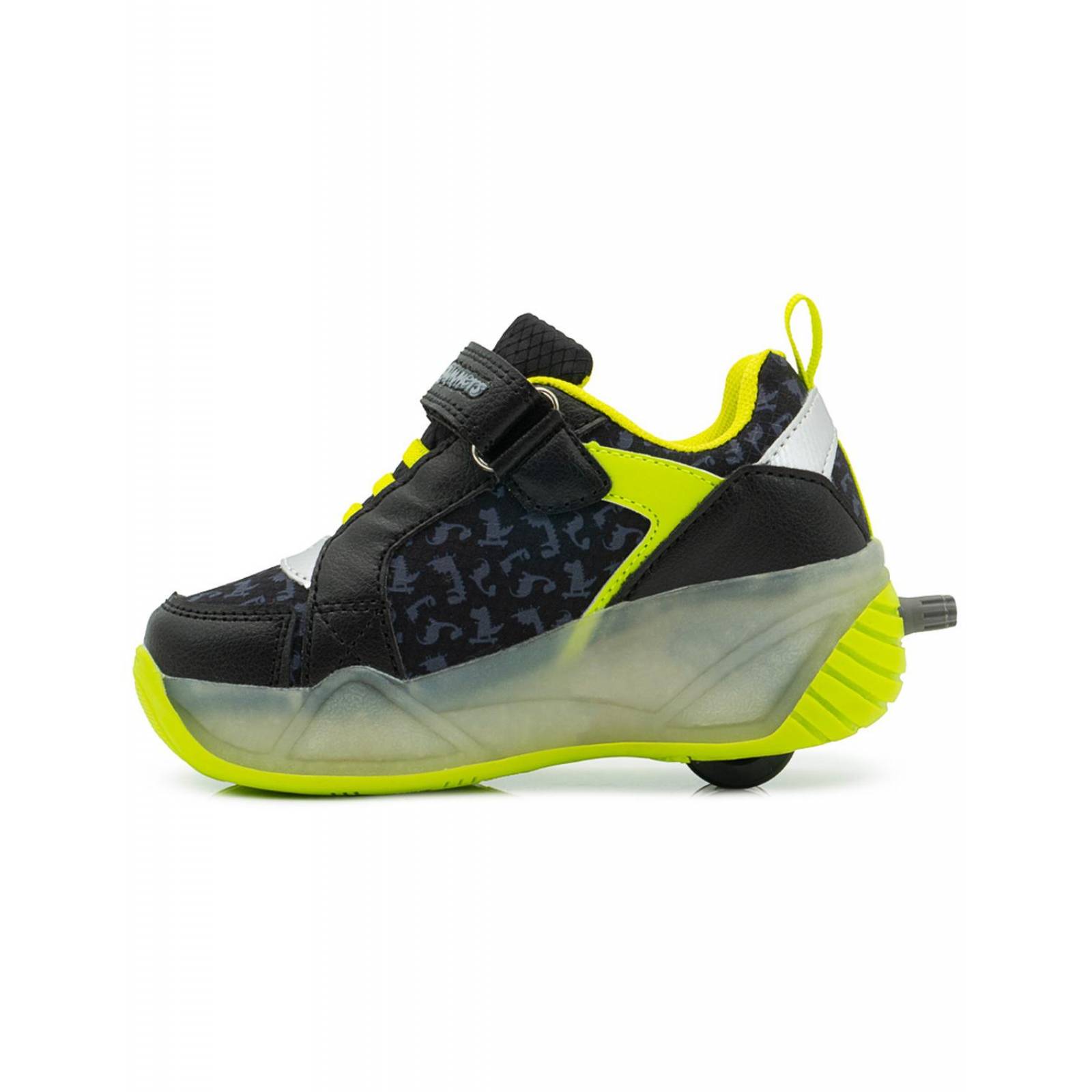 Tenis Patín Retractil Niño Bubble Gummers Dinosaurio 17-23 