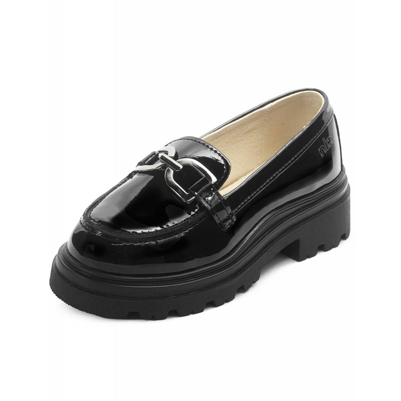 Zapato Escolar Mocasin Para Niña Moda Casual Suela Chunky 