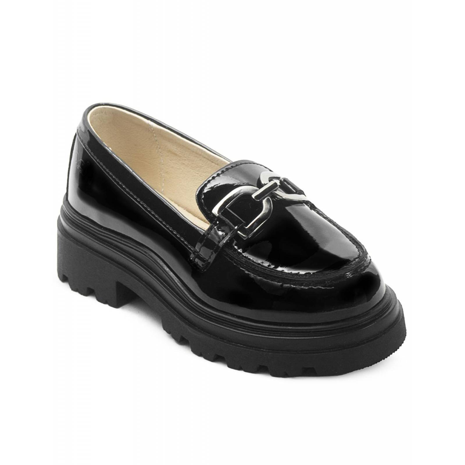 Zapato Escolar Mocasin Para Niña Moda Casual Suela Chunky 