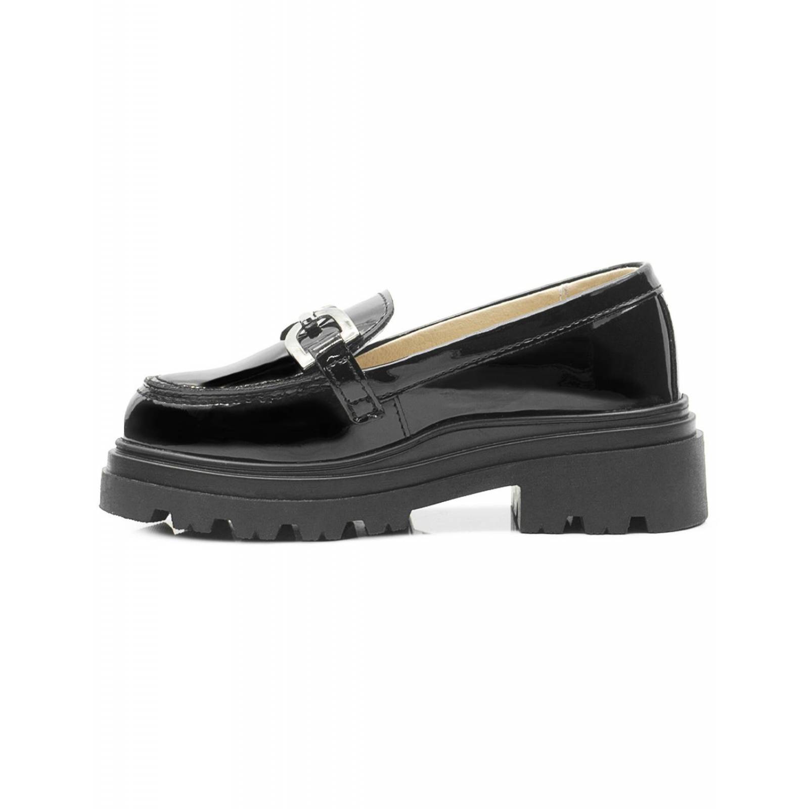 Zapato Escolar Mocasin Para Niña Moda Casual Suela Chunky 