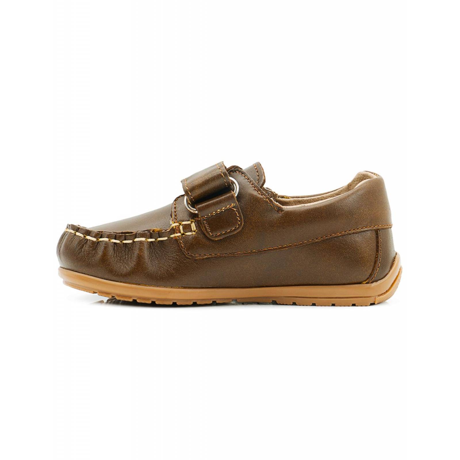 Zapato Mocasin Para Niño Clasico Formal Ceremonia Camel