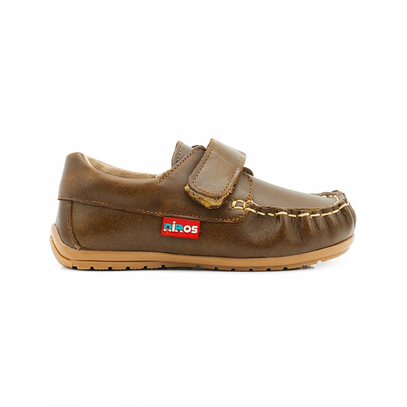Zapato Mocasin Para Niño Clasico Formal Ceremonia Camel