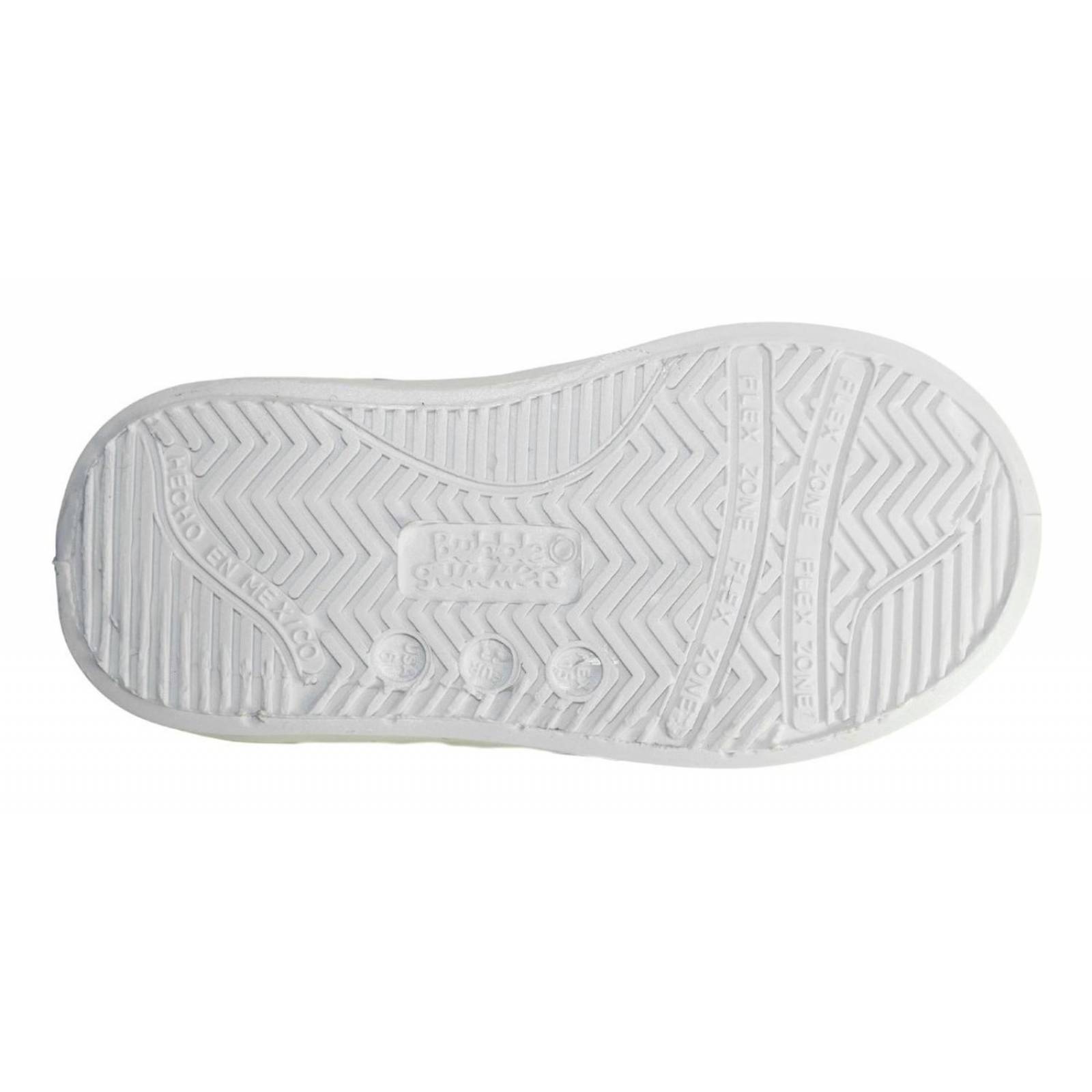 Tenis Gamer Velcro Niño Bubble Gummers Mike Bco/rey 14-19