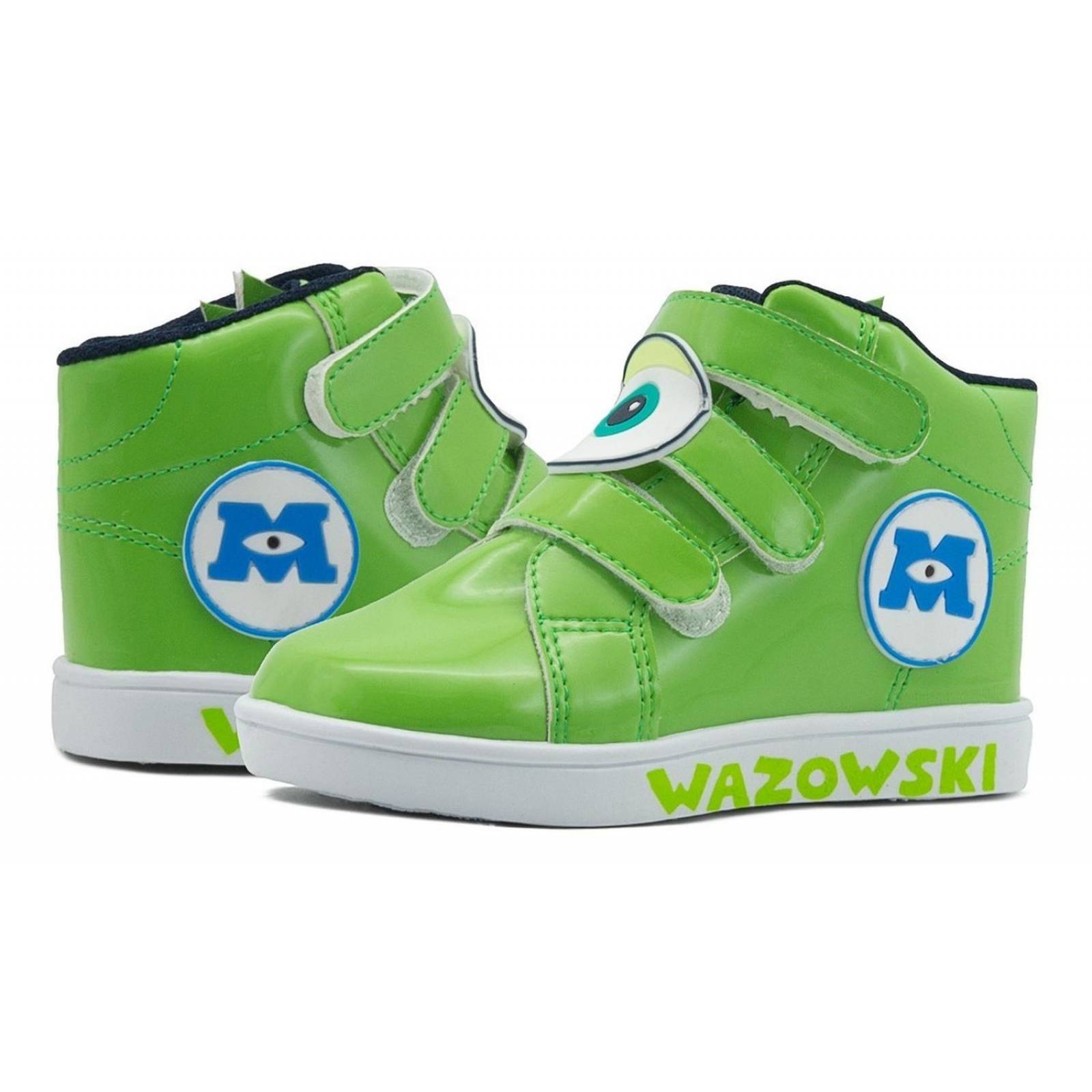 Tenis Disney Monster Inc Mike Wazowski Herbie Verde 14-19