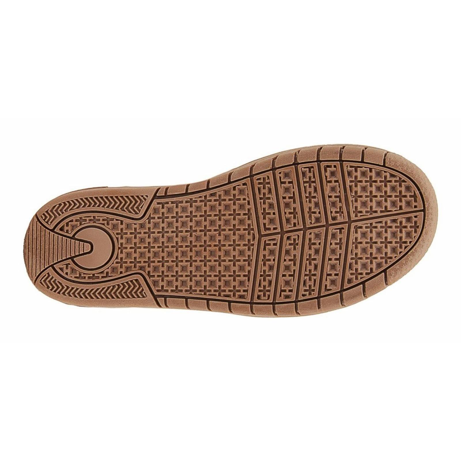 Tenis Panam Skate Ocre Caballero Tipo Piel 23-28 Urbano 