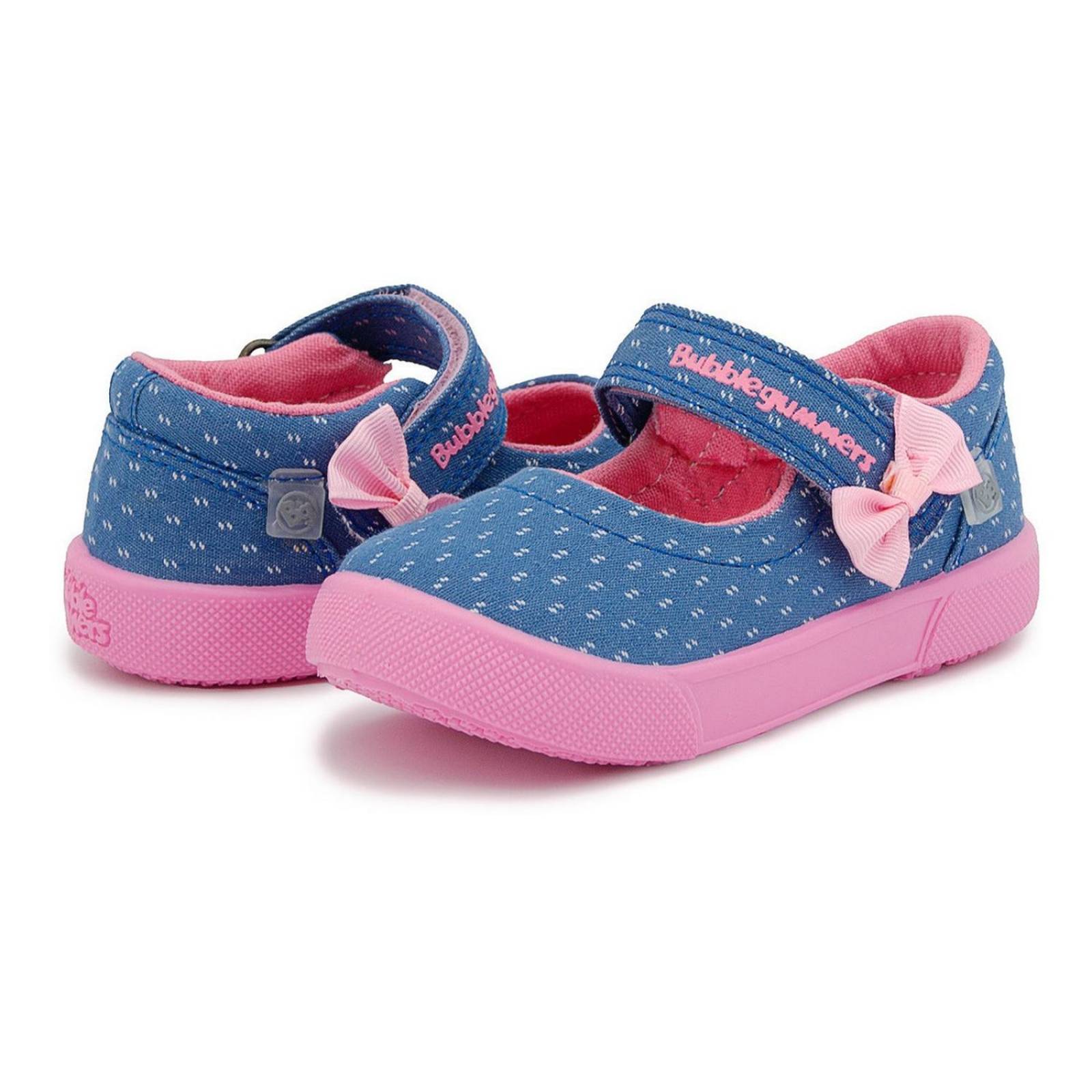 Bubble Gummers Niña Mod. Hada Mezclilla/rosa Talla 12-16 