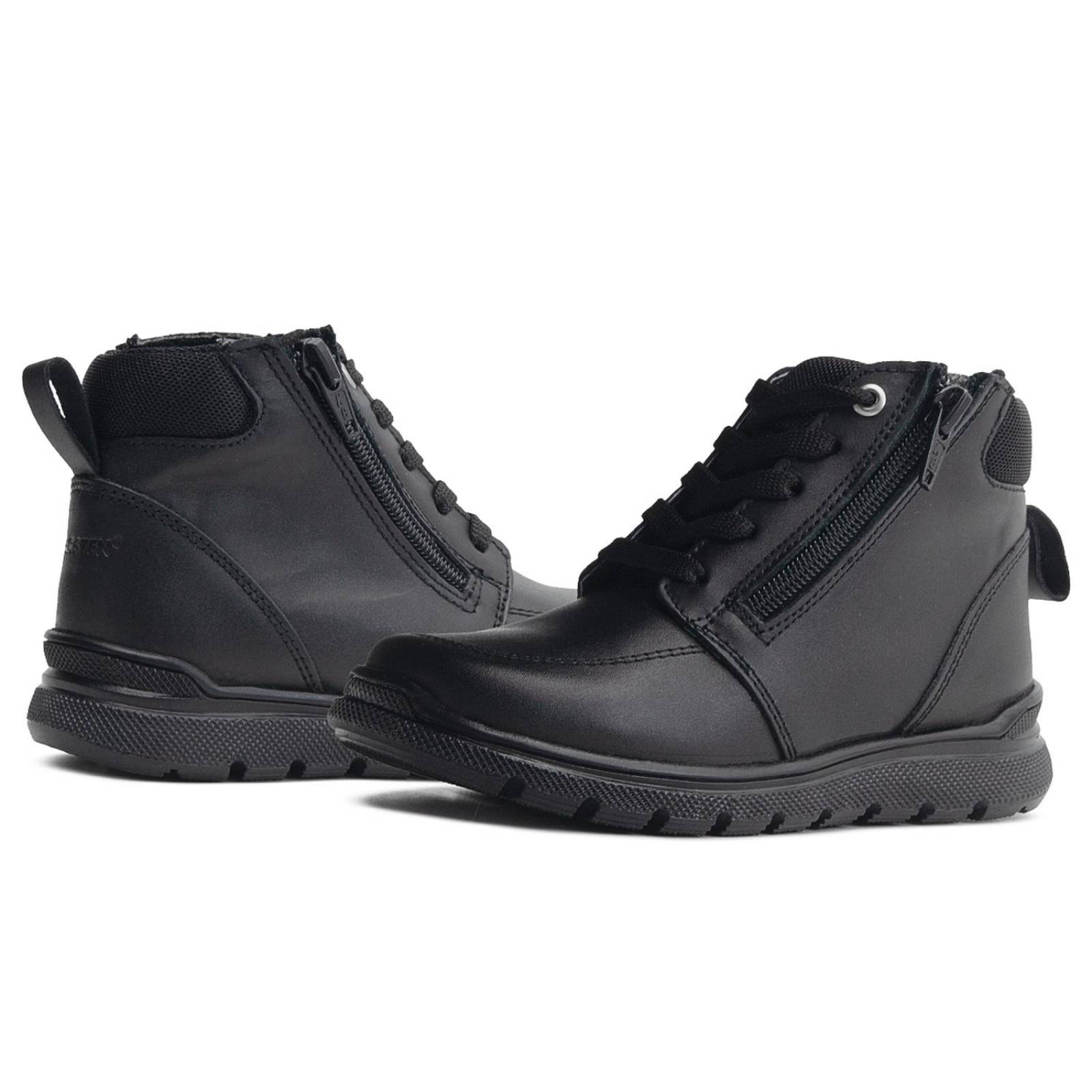 Botas Niño Escolares Karsten Negro Antiderrapante Casual 