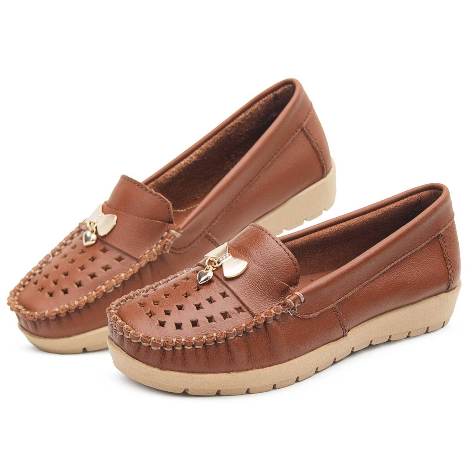 Zapato Son Comodos Slip-on Dama Shedrom Antiderrapante 22-26