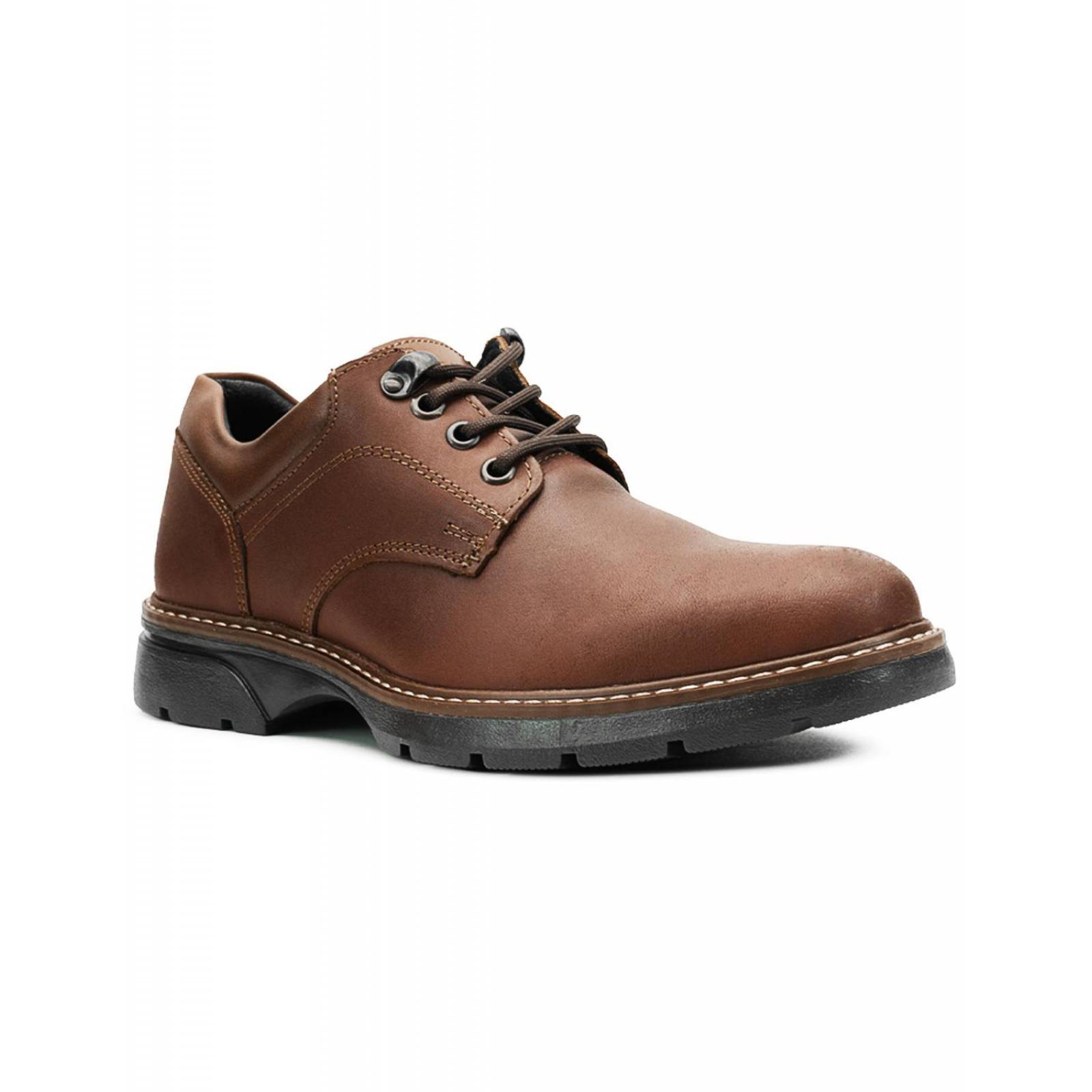 Zapatos De Piel Casuales Para Caballero Merano Café 25-29 
