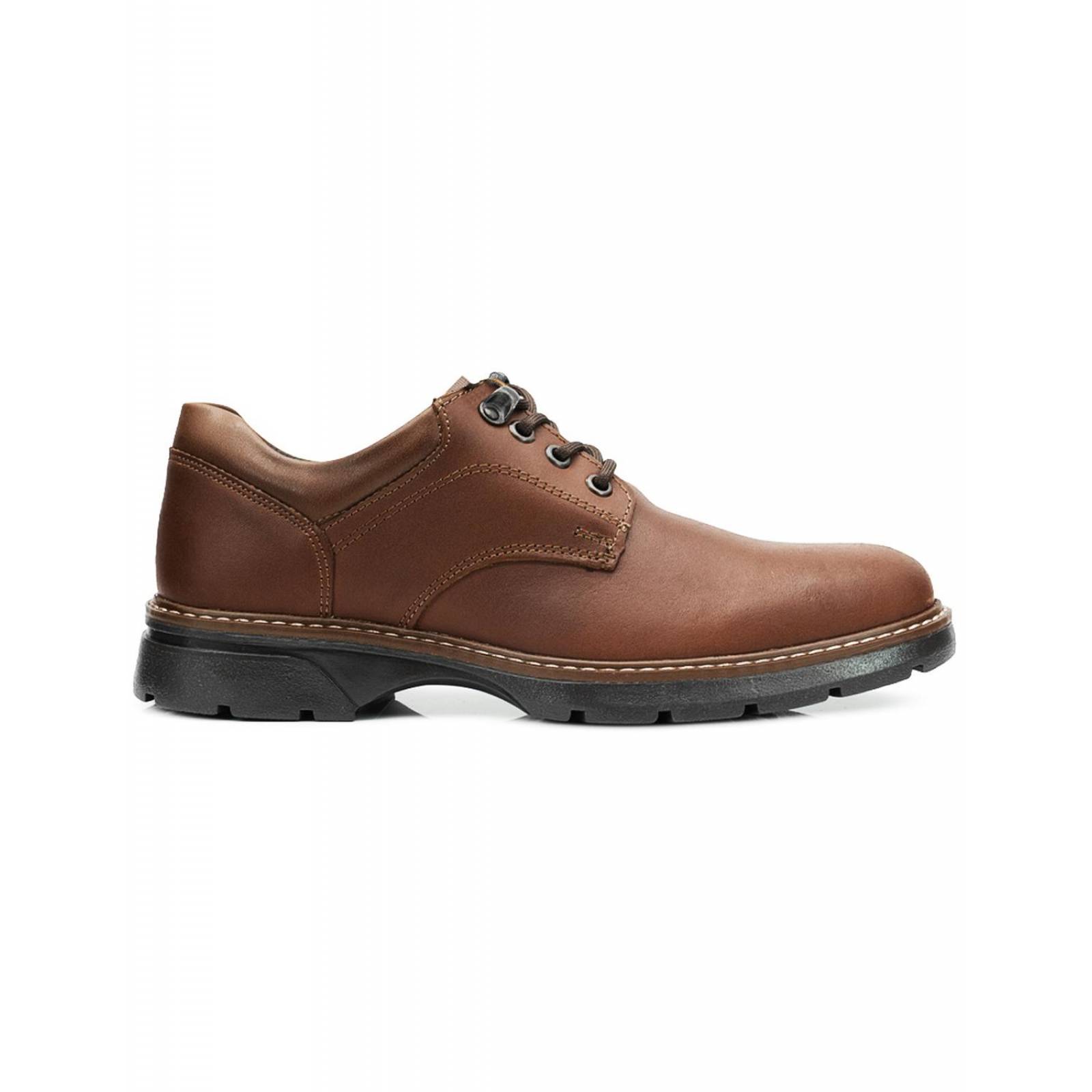 Zapatos De Piel Casuales Para Caballero Merano Café 25-29 
