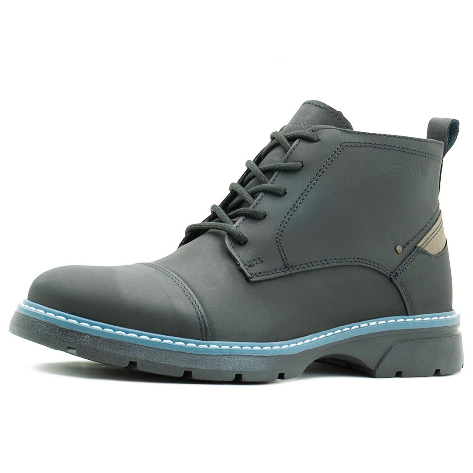 Botines Botas Para Caballero Merano Moda Negro Hipster 25-29 