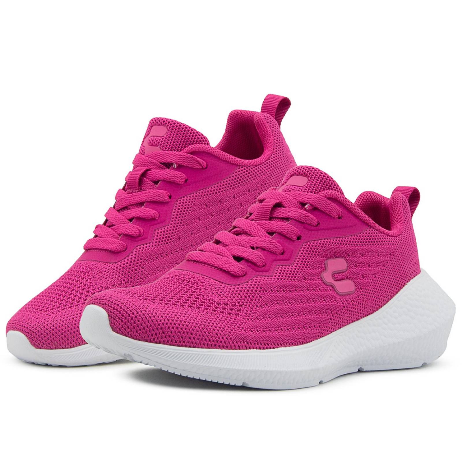 Tenis Charly Walking Relax Textil Para Dama Fiusha 22-26