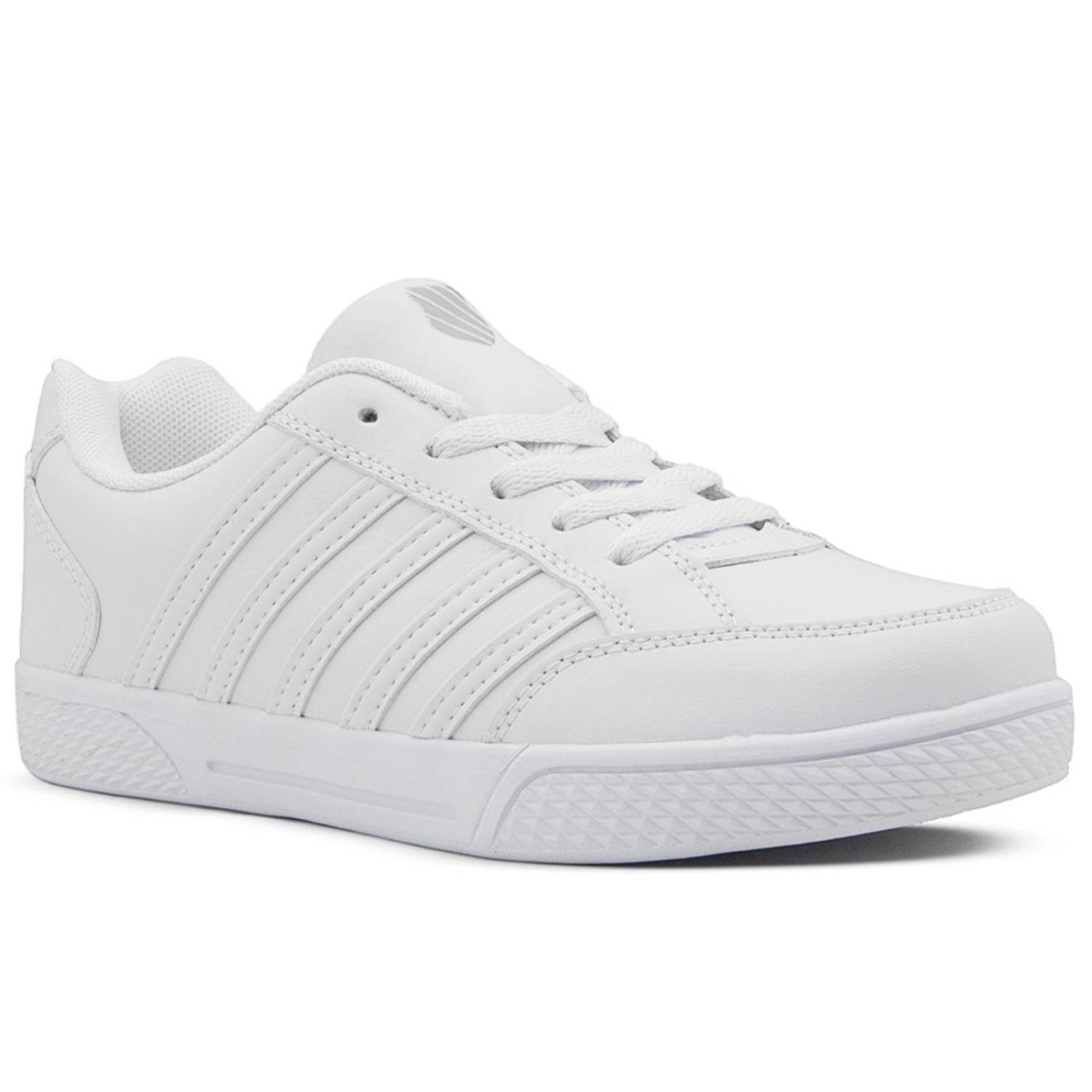 Tenis K-Swiss Clasicos Caballero Juveniles Escolares Blanco
