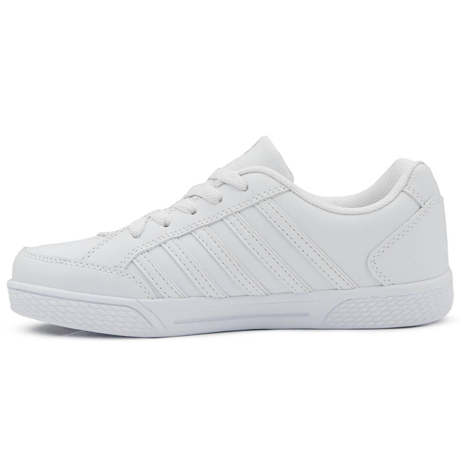 Tenis K-Swiss Clasicos Caballero Juveniles Escolares Blanco