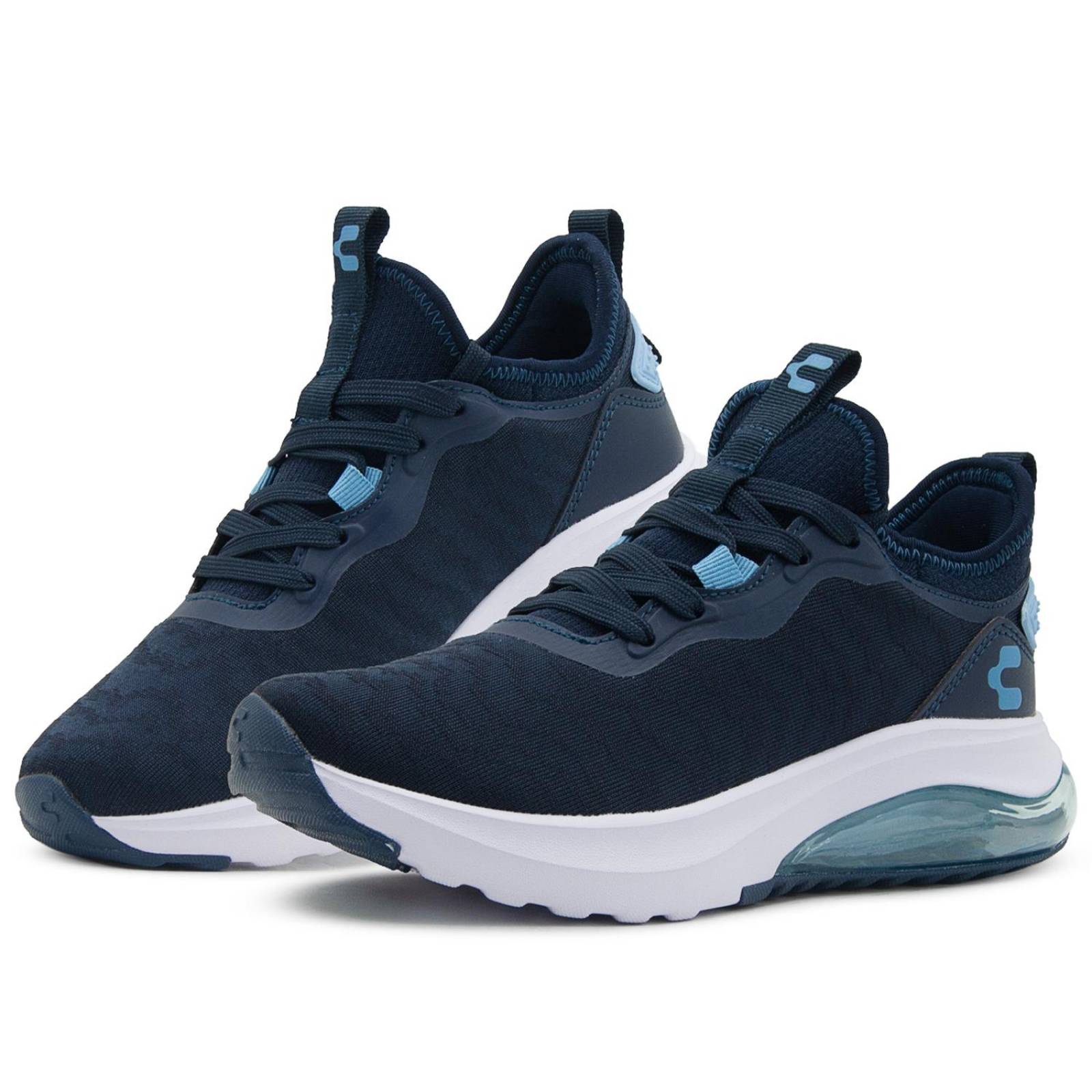 Tenis Charly Dama Válvula Carpait Walking Relax Marino 22-26