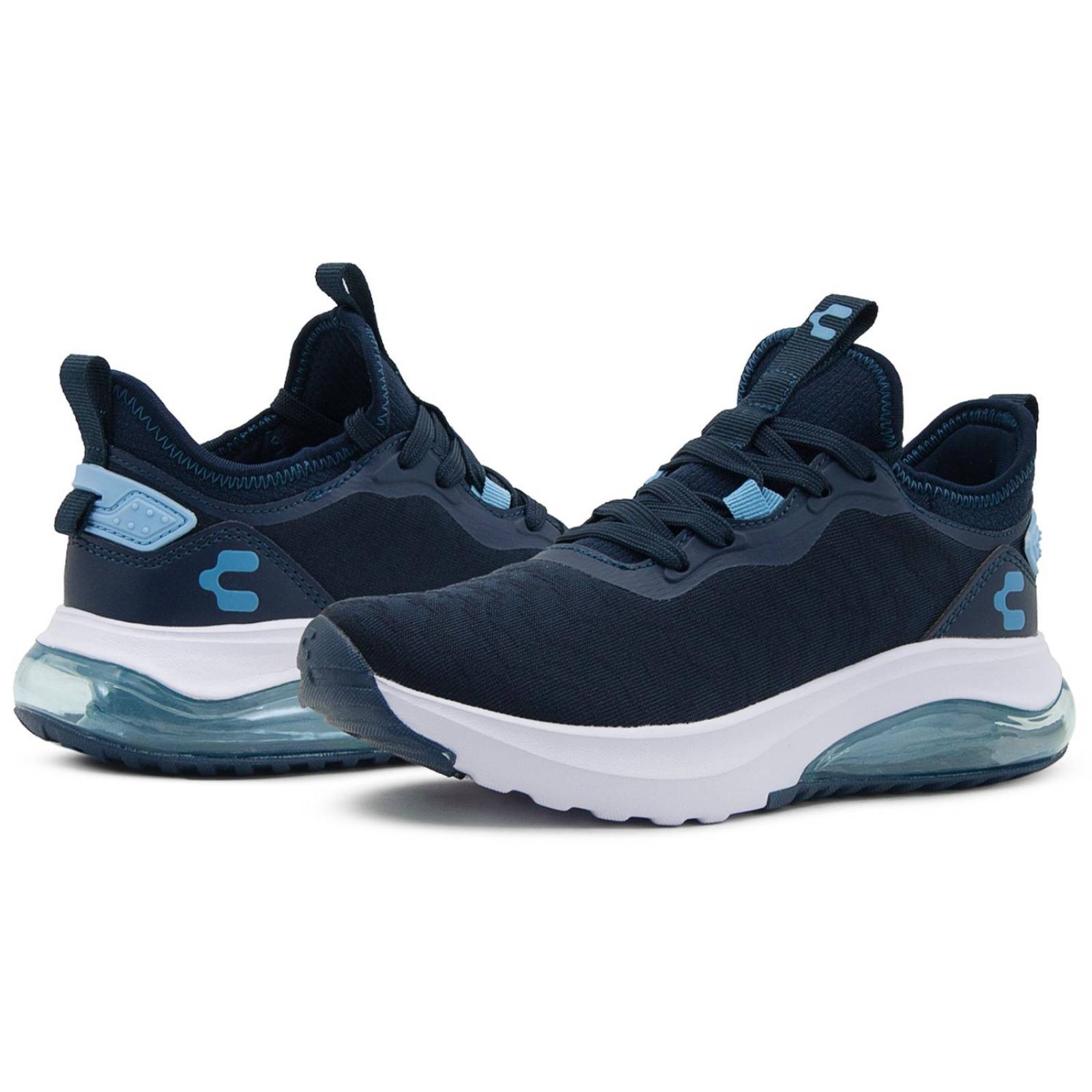 Tenis Charly Dama Válvula Carpait Walking Relax Marino 22-26