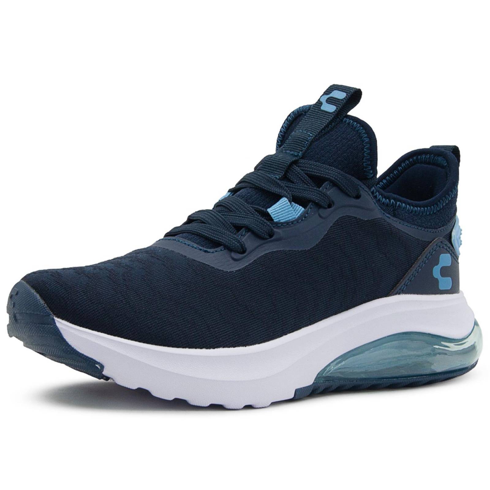 Tenis Charly Dama Válvula Carpait Walking Relax Marino 22-26