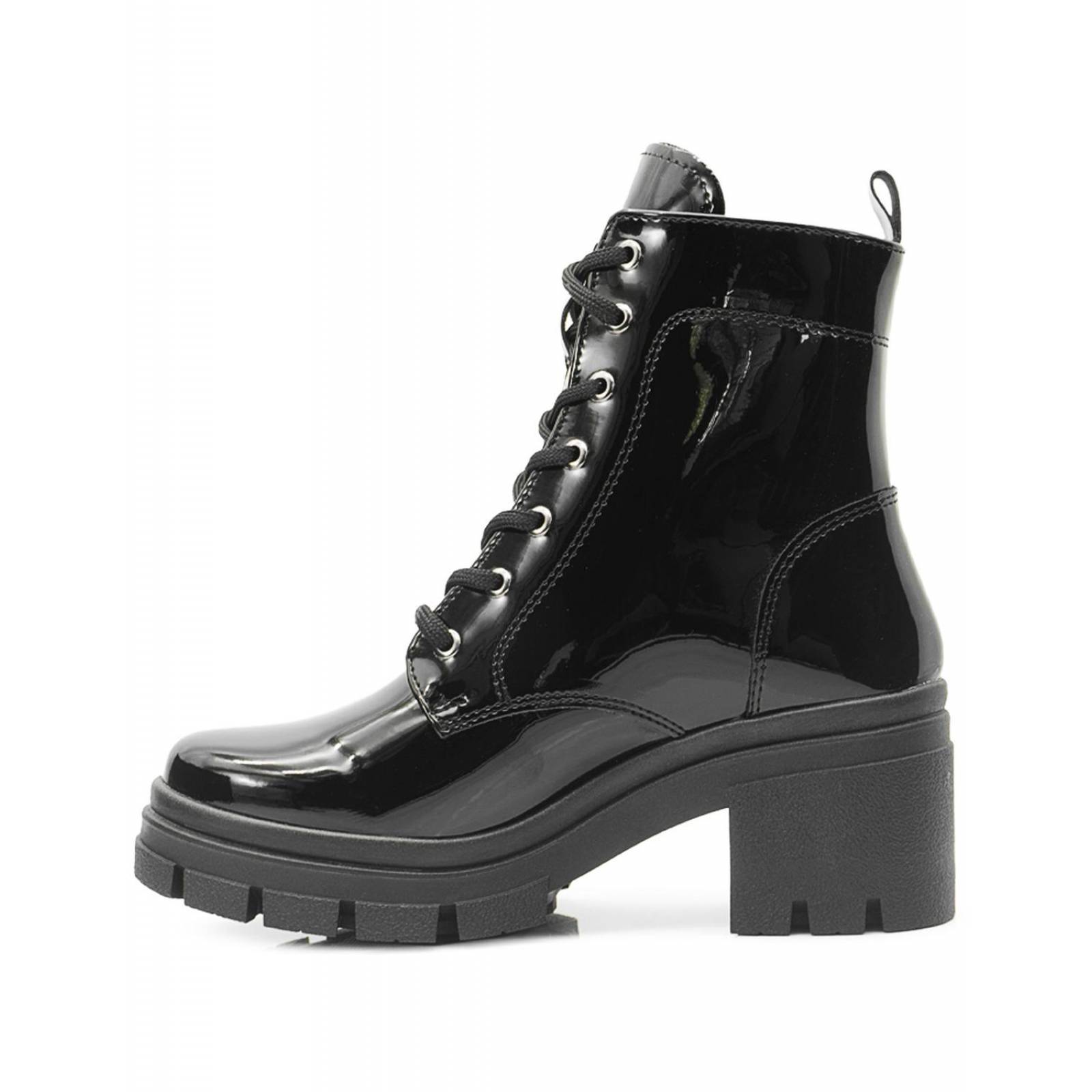 Botas Para Mujer Track Charol Moda Plataforma Chunky