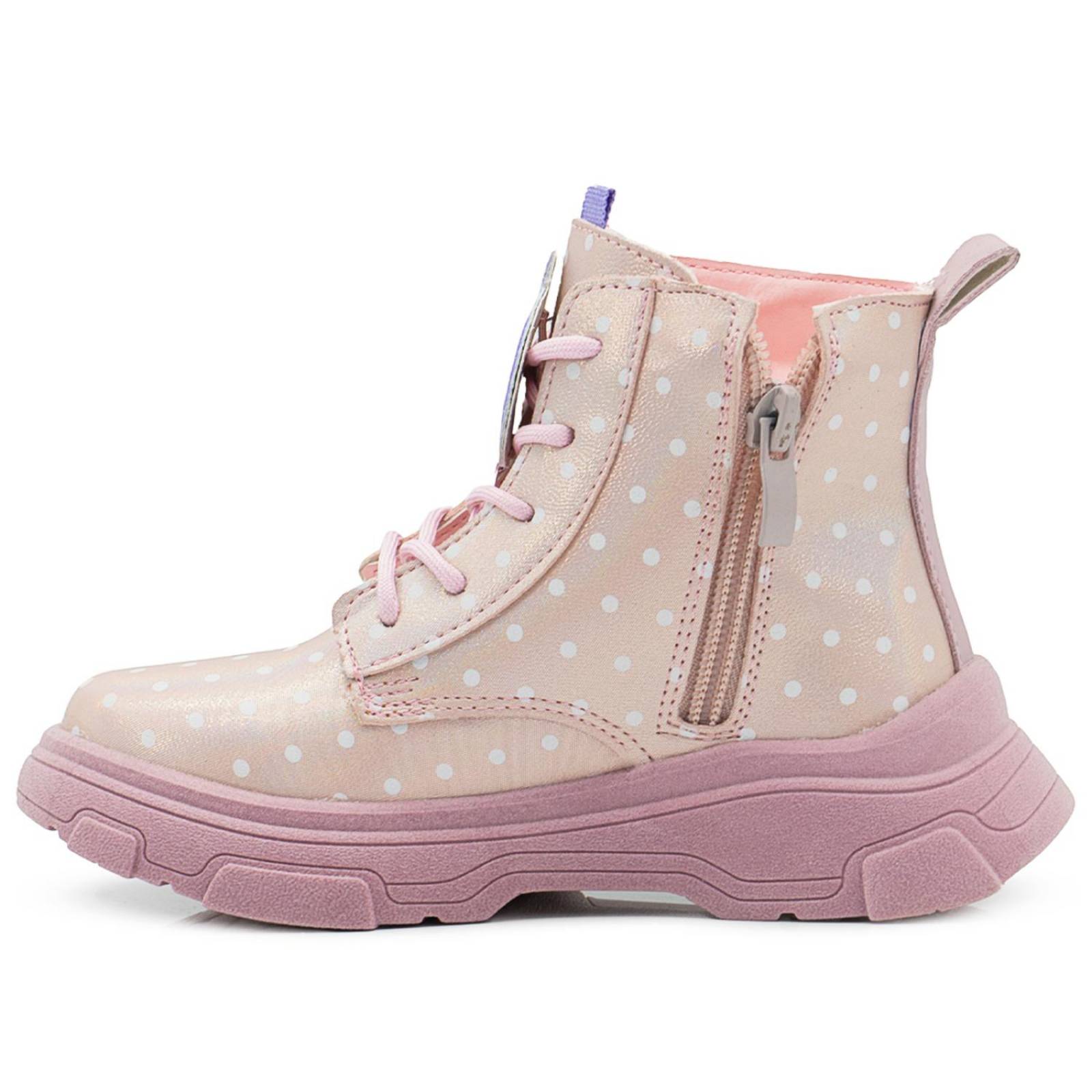 Bota Botín Tropicana Unicornio Moda Onix Niña Rosa 15-21 