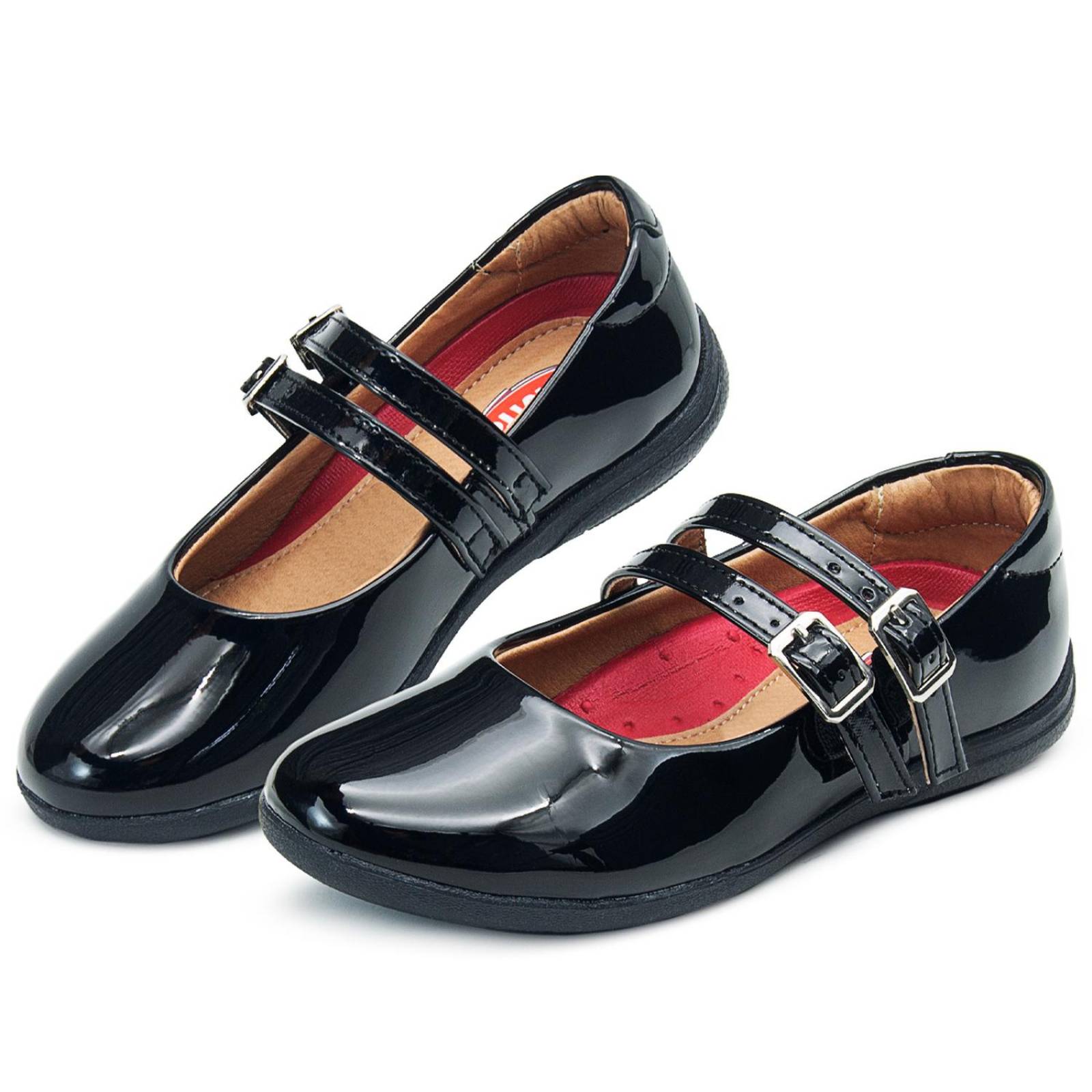 Zapato Escolar Niña Charol Vavito HeBilla Antiderrapante 