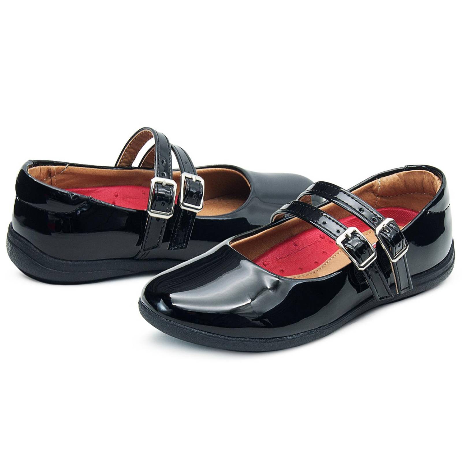 Zapato Escolar Niña Charol Vavito HeBilla Antiderrapante 