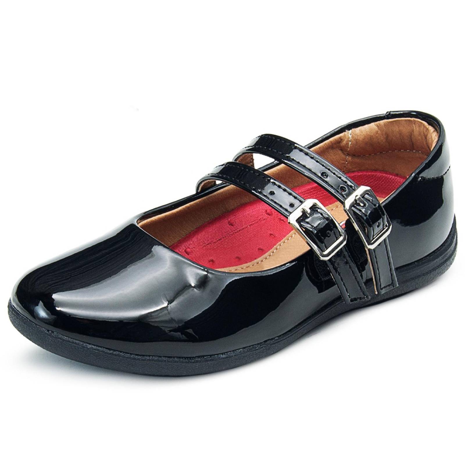 Zapato Escolar Niña Charol Vavito HeBilla Antiderrapante 