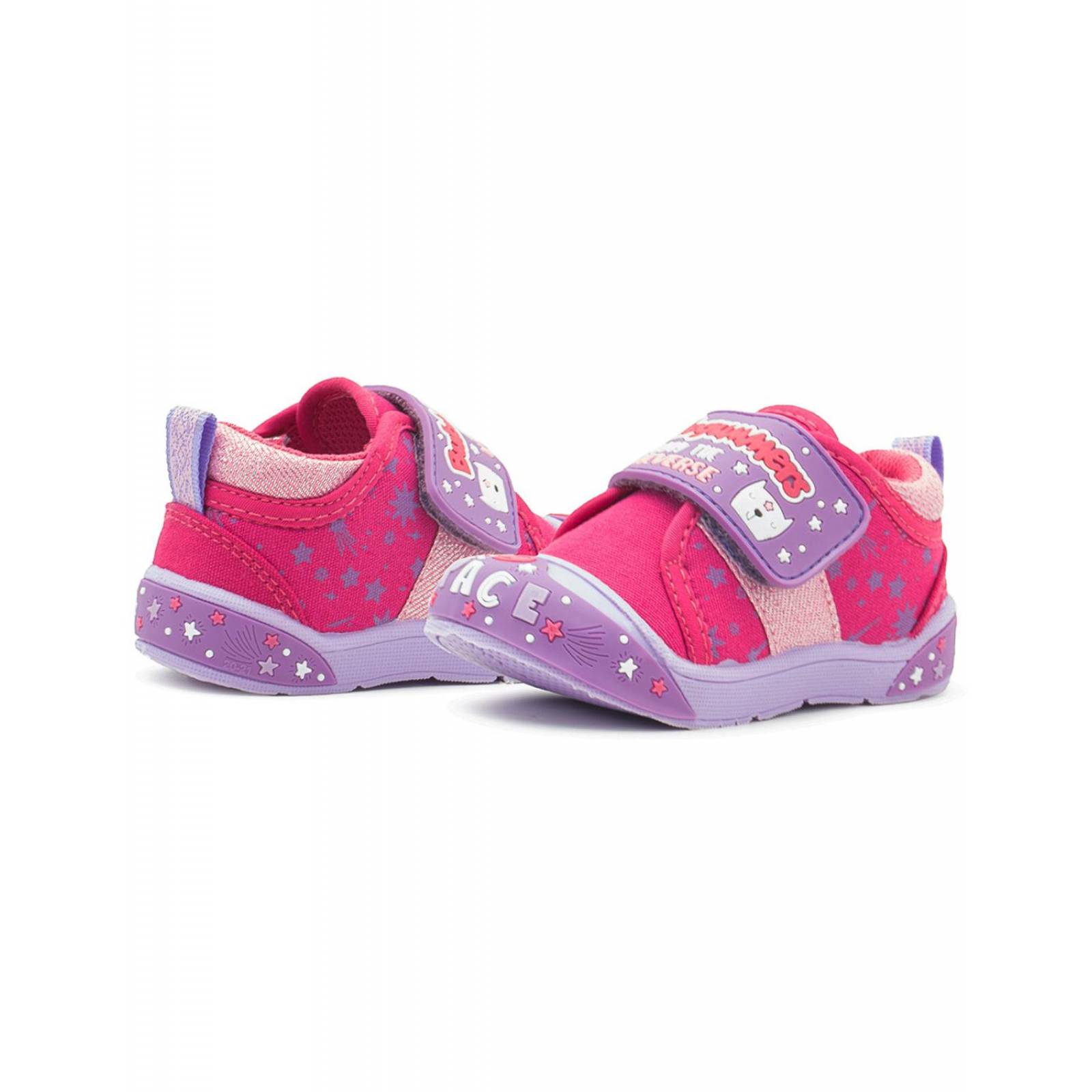 Tenis Para Niña Bubble Gummers Gatito Puntera Protección 