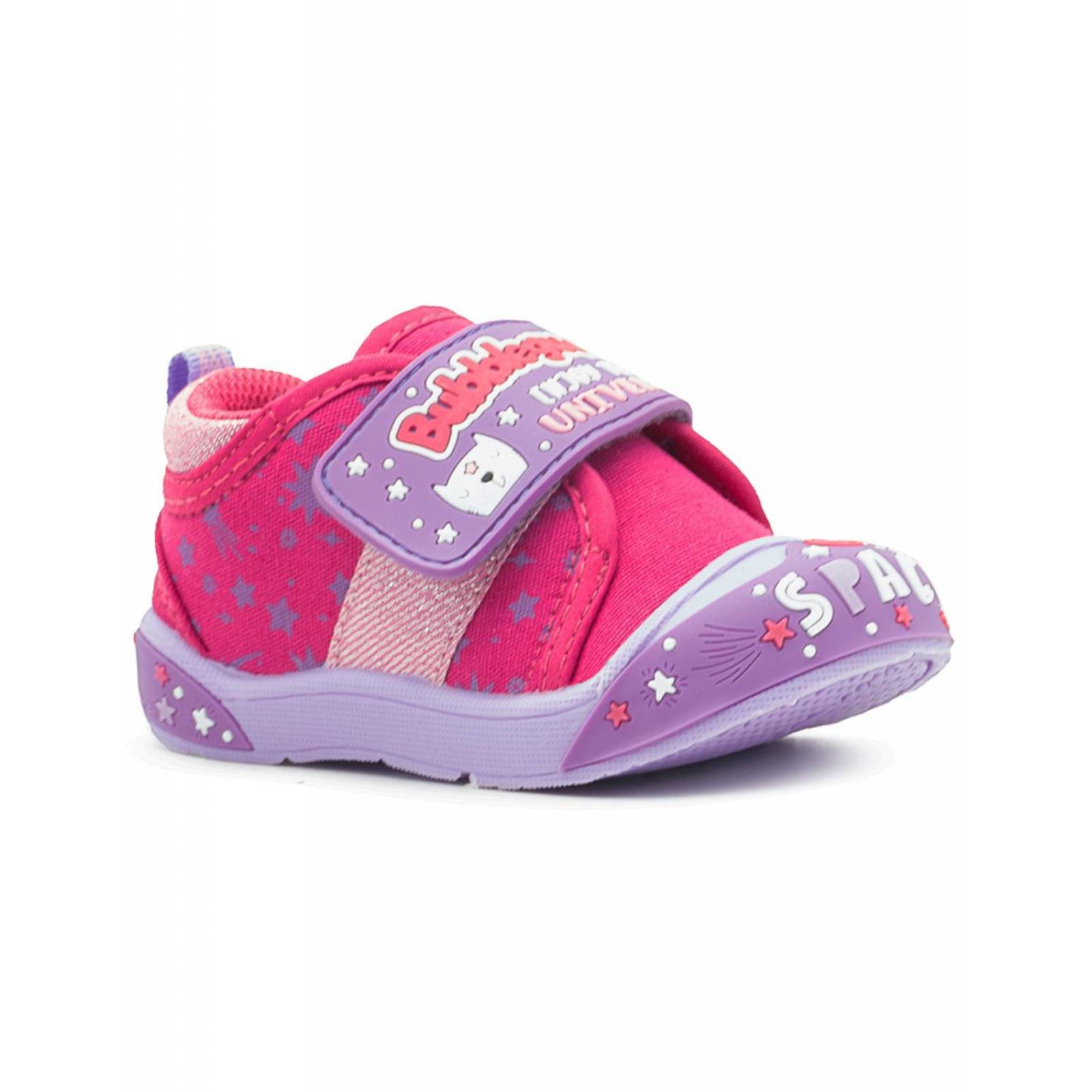 Tenis Para Niña Bubble Gummers Gatito Puntera Protección 